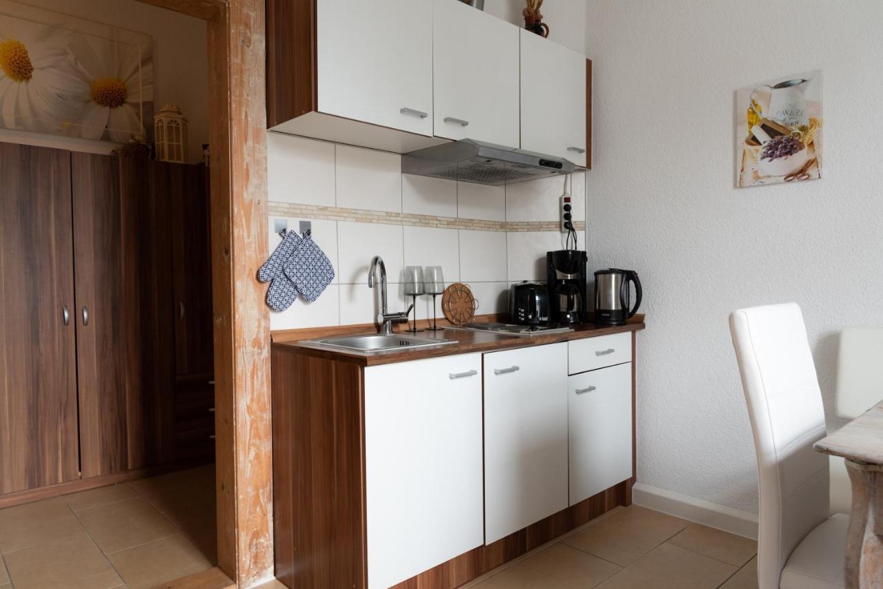 Ferienwohnung Am Kurpark Ostrau Bad Schandau Exterior foto