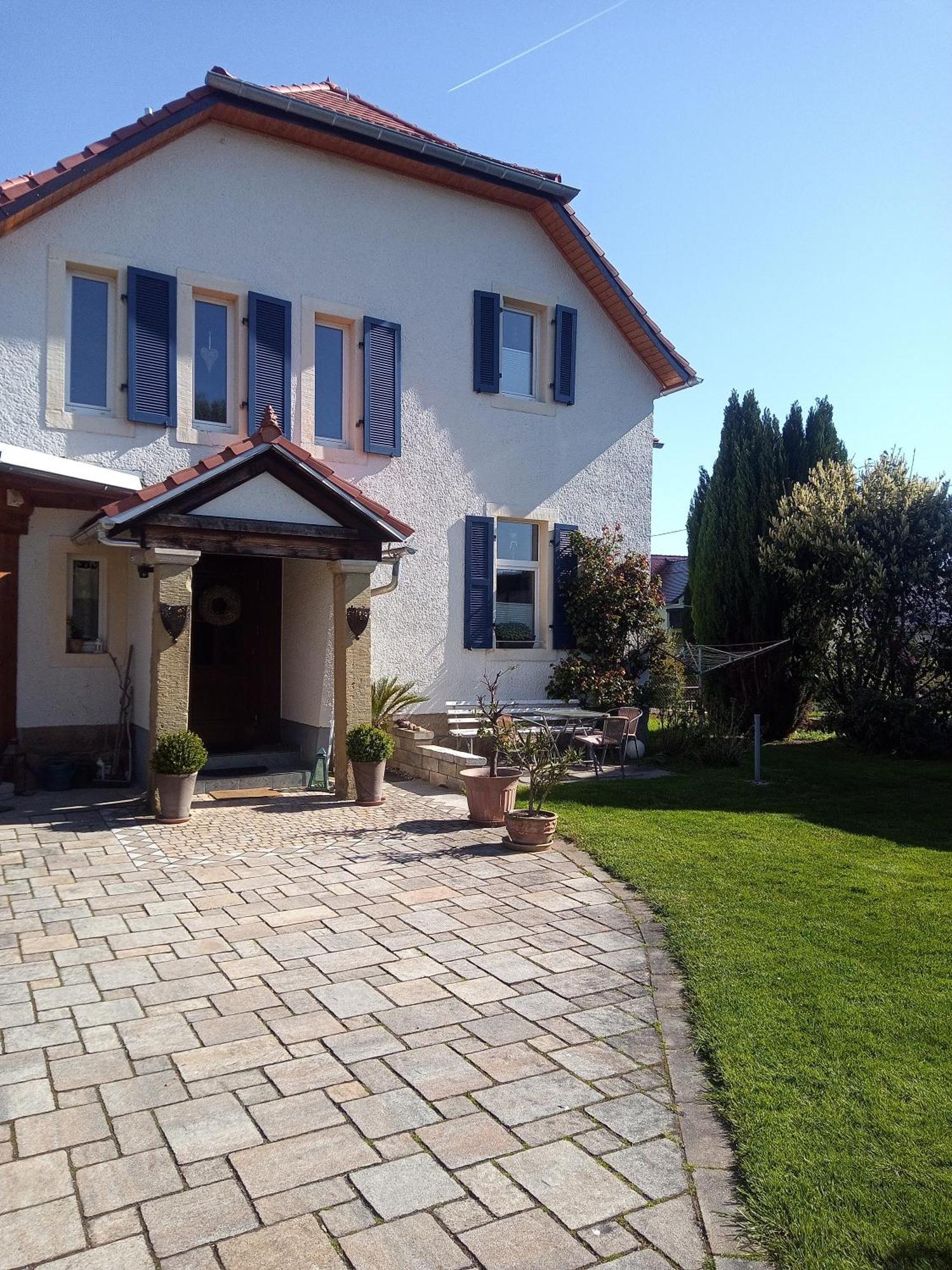 Ferienwohnung Am Kurpark Ostrau Bad Schandau Exterior foto