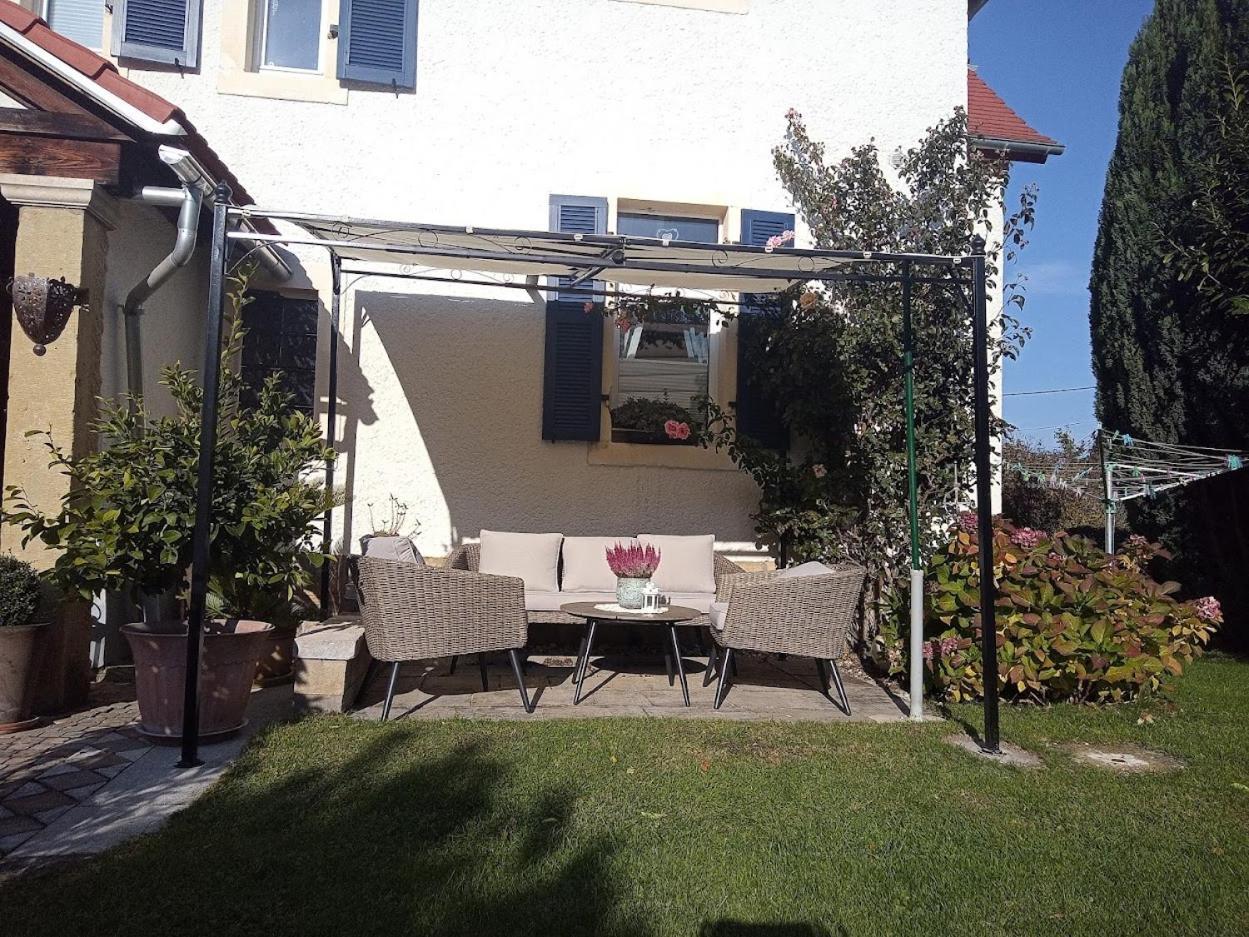 Ferienwohnung Am Kurpark Ostrau Bad Schandau Exterior foto